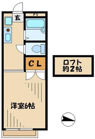 レオパレスセブンの物件間取画像